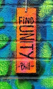 I wish for us to find unity